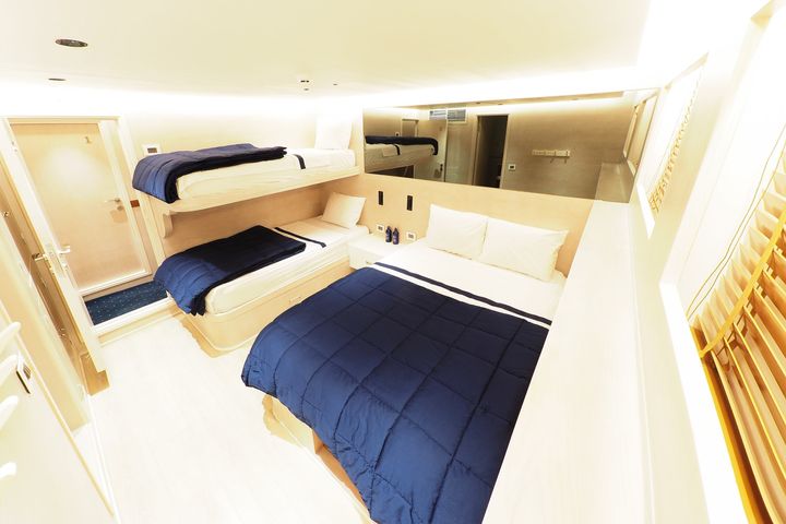 Triple Cabin Lower Deck