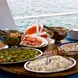 Comida a bordo - Jardines Avalon Fleet