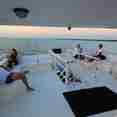 Outdoor Lounge - Jardines Avalon Charters