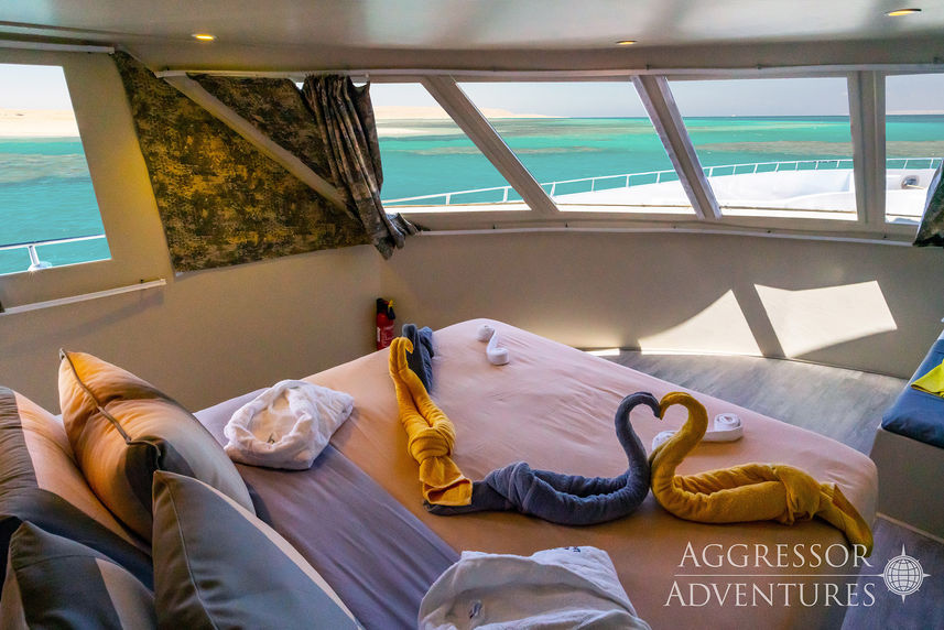 Master cabin - Aggressor Floating Resort Hurghada