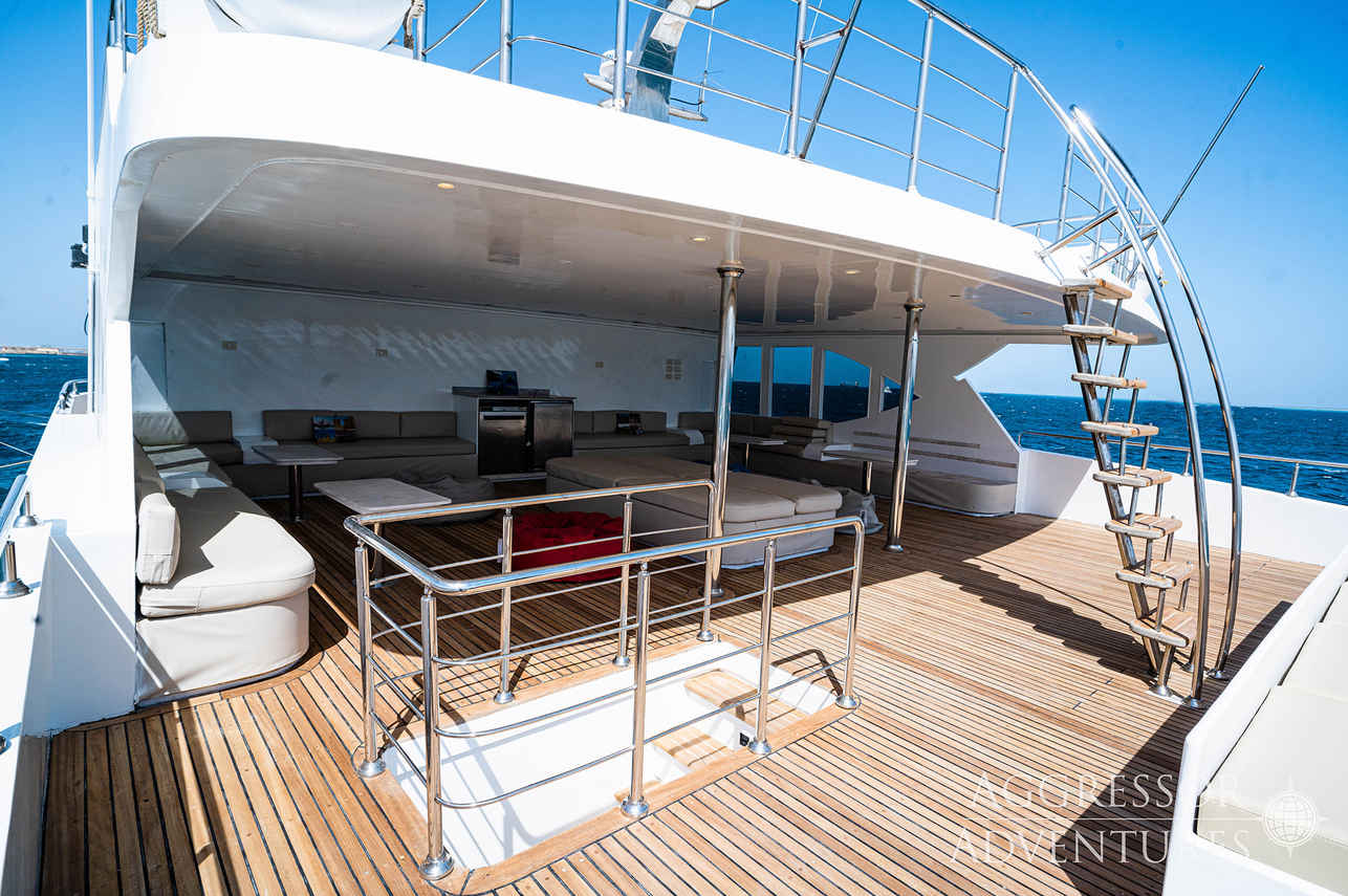 Deque aberto -  Aggressor Floating Resort Hurghada