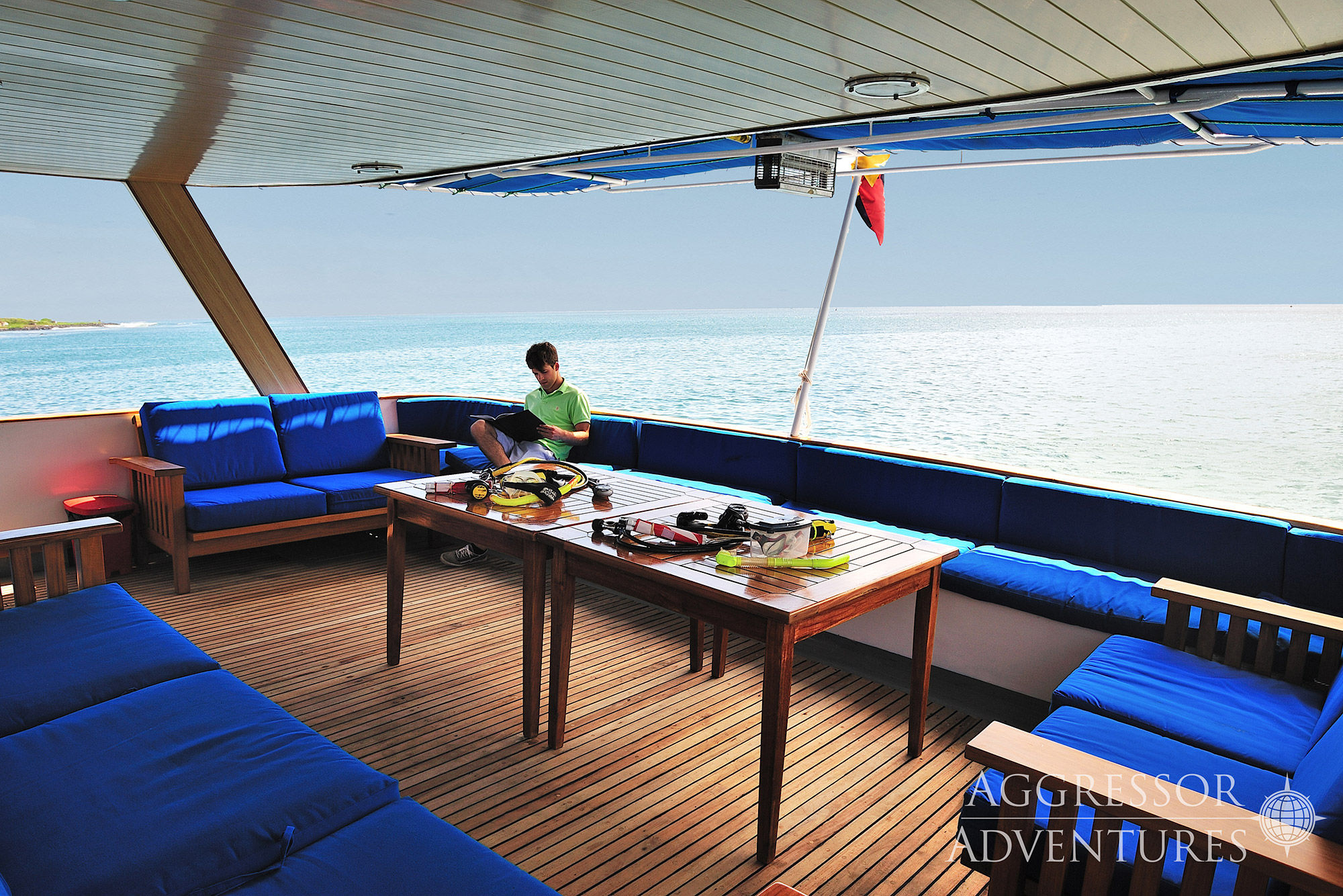 Salon extérieur - Aggressor Floating Resort Hurghada