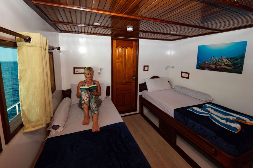 Upper Deck Cabin - EcoPro Mariana