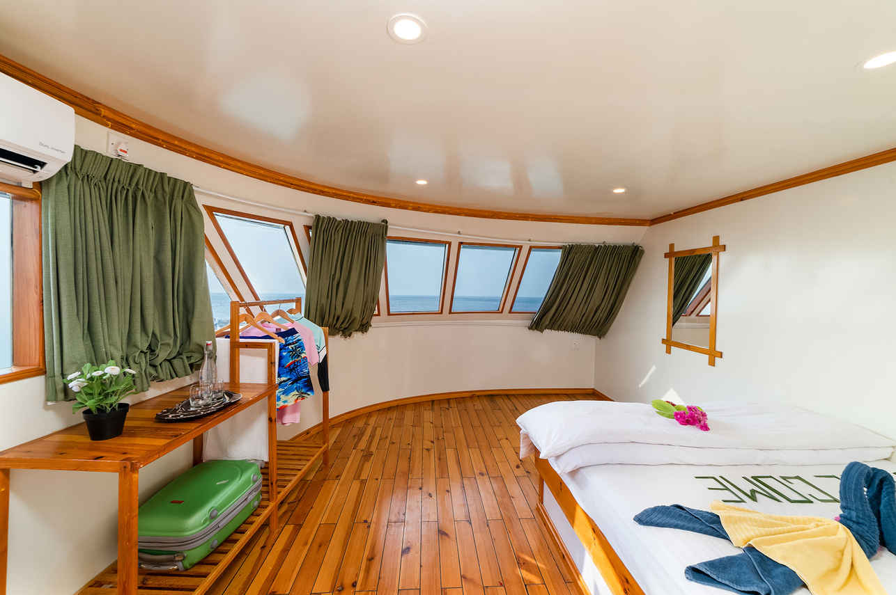 Cabine no Deque Superior - Orca M7