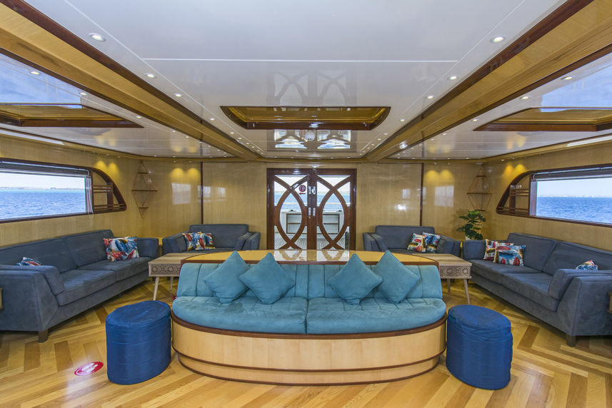 Salon interior - Golden Dolphin IV