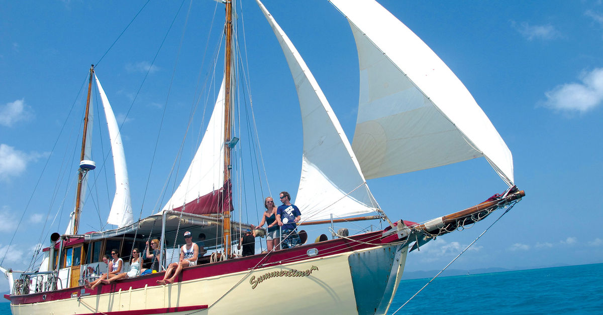Summertime Sail Boat Australia