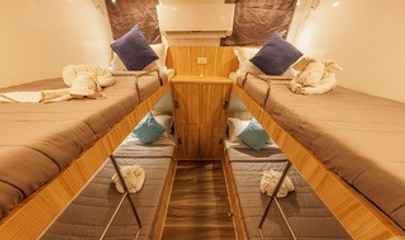 Lower Deck Quad Cabin