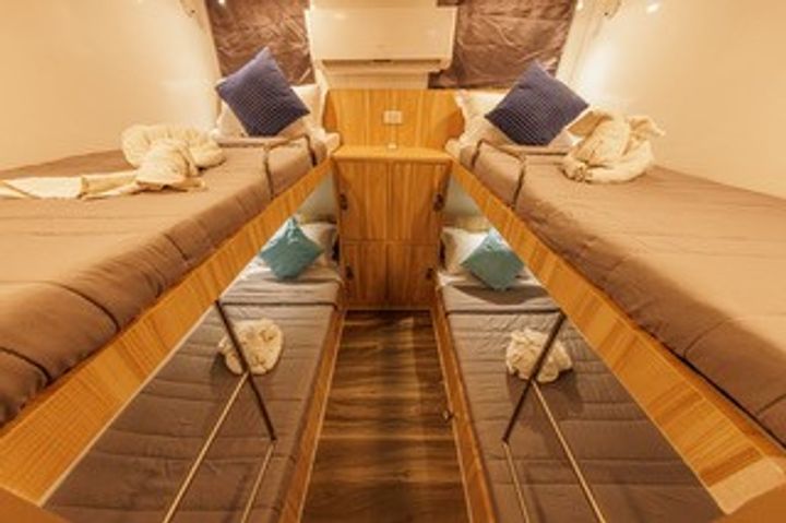 Lower Deck Quad Cabin