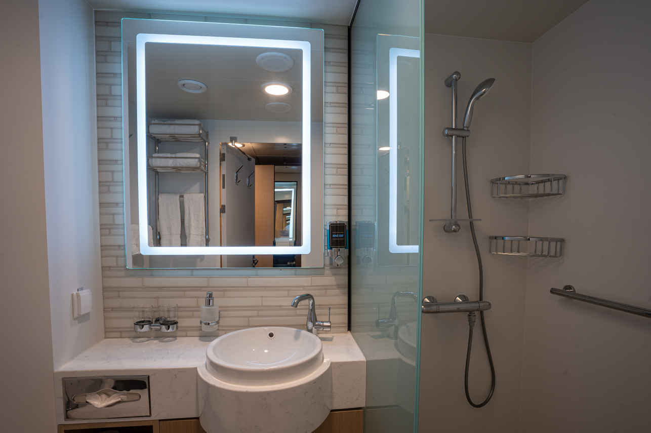 Category C Cabin Ensuite Bathroom