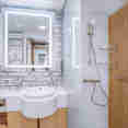 Category G Porthole Single Stateroom Bathroom