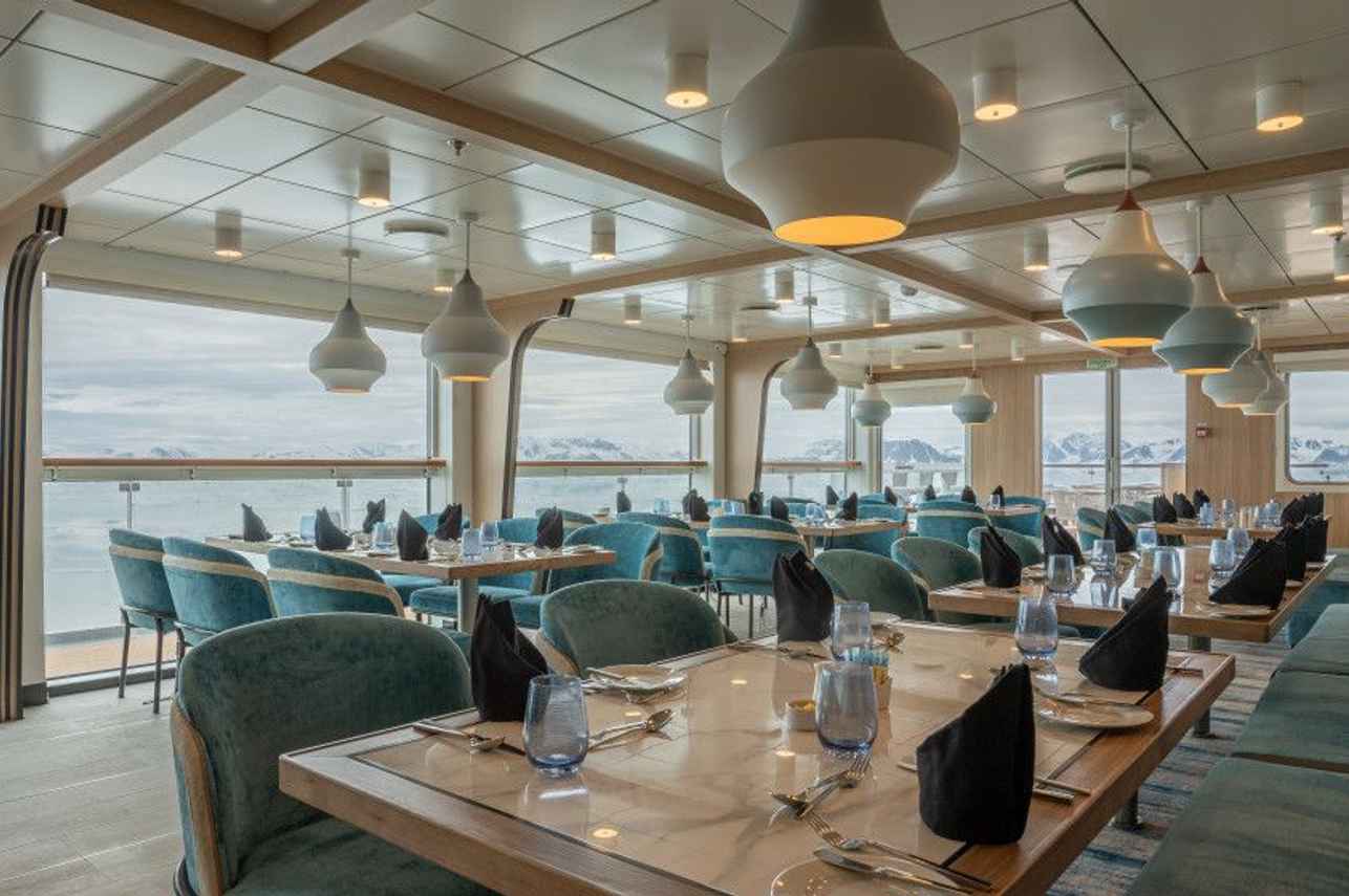 #diningroom  - Ocean Albatros Antarctica