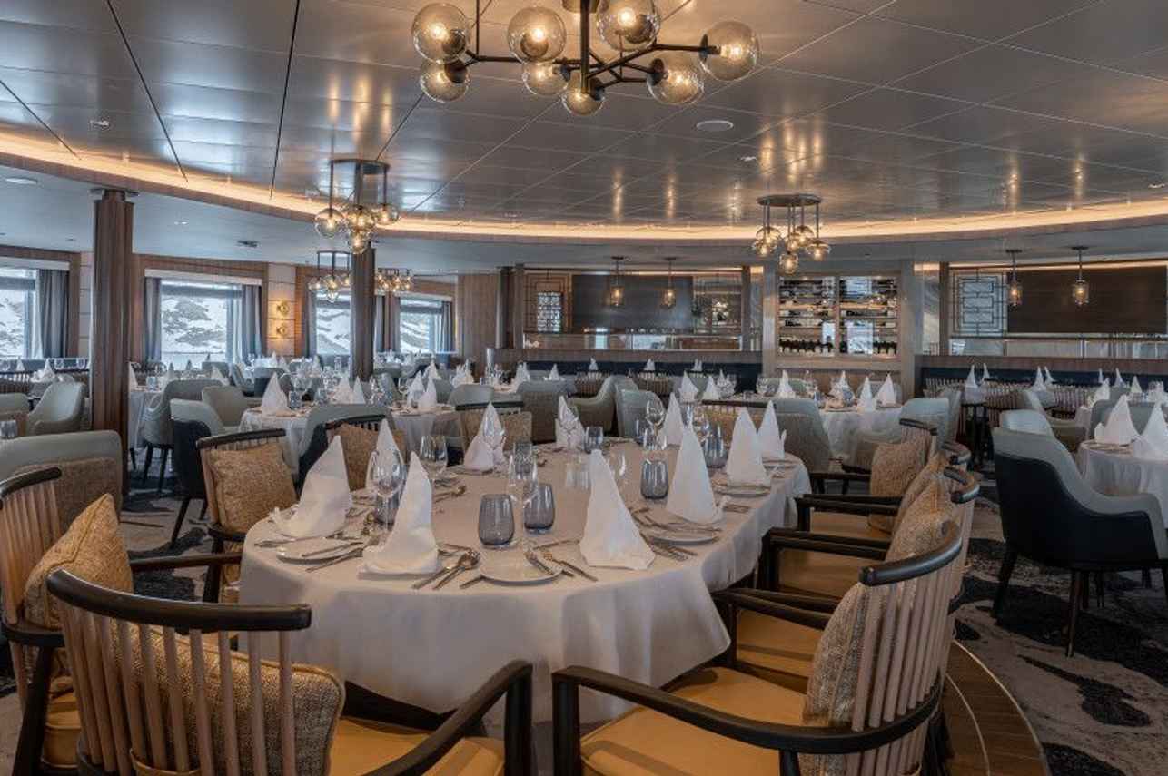 #diningroom  - Ocean Albatros Antarctica