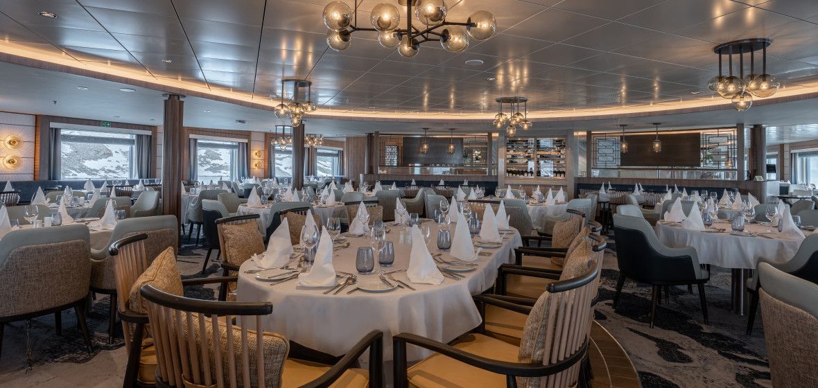 #diningroom  - Ocean Albatros Antarctica