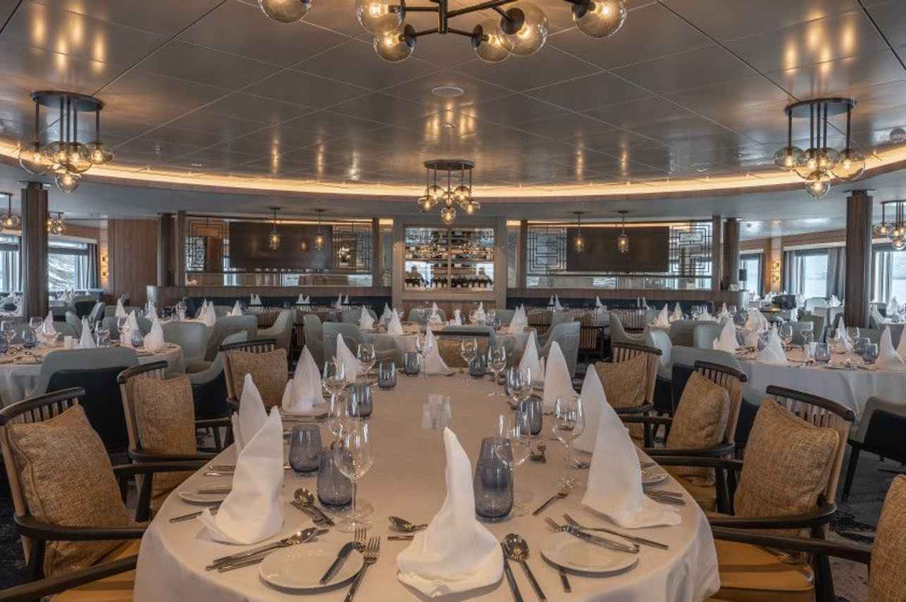 #diningroom  - Ocean Albatros Antarctica