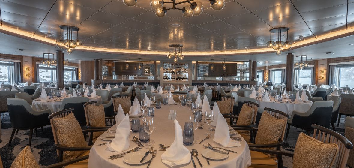 #diningroom  - Ocean Albatros Antarctica