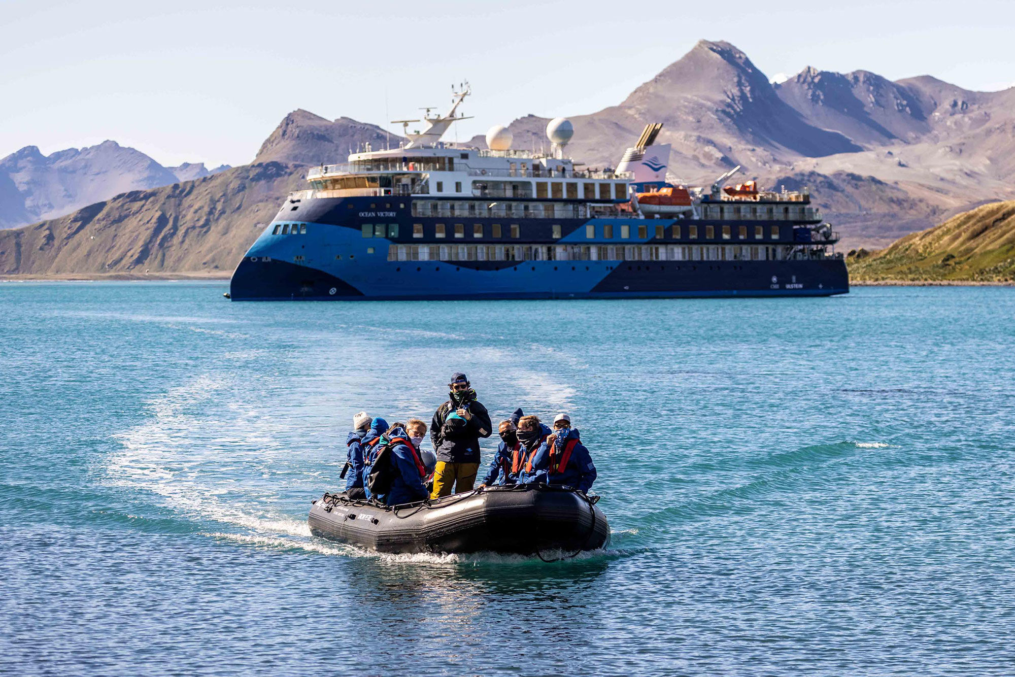 Trasporto in panga - Ocean Albatros Antarctica