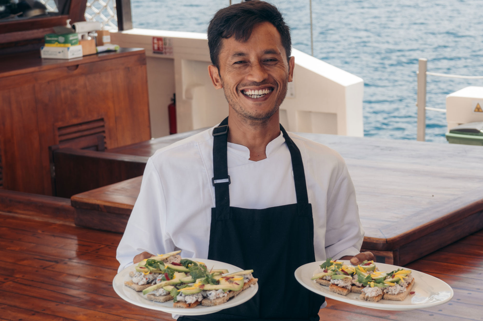 Comida a bordo - Ikan Kayu