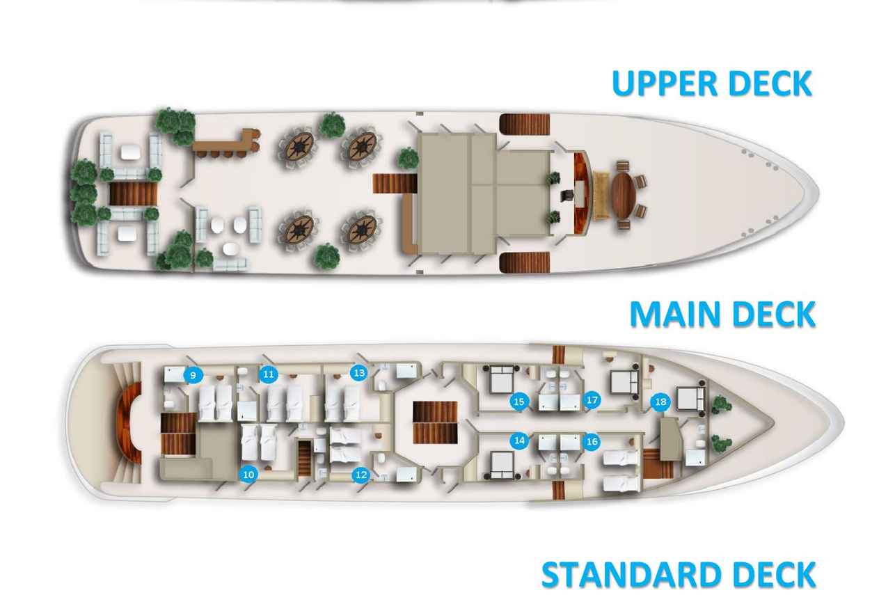 #deckplan - San Spirito