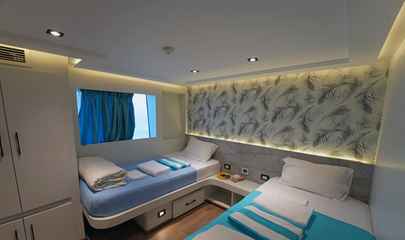 Upper Deck Twin Cabins