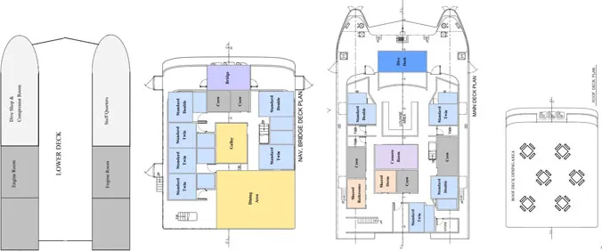 disposizione del ponte