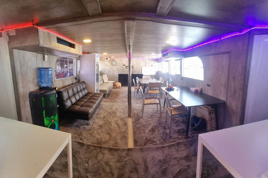 Indoor Saloon - Lucky Marine Liveaboard