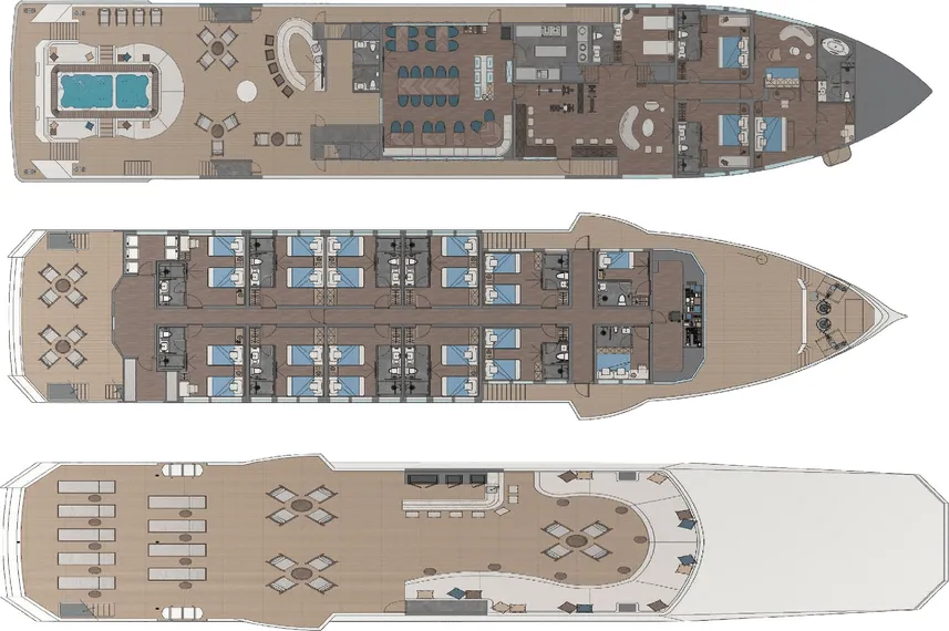 disposizione del ponte