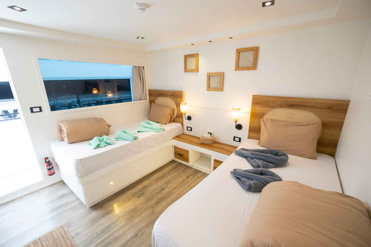Twin Cabin Sun Deck