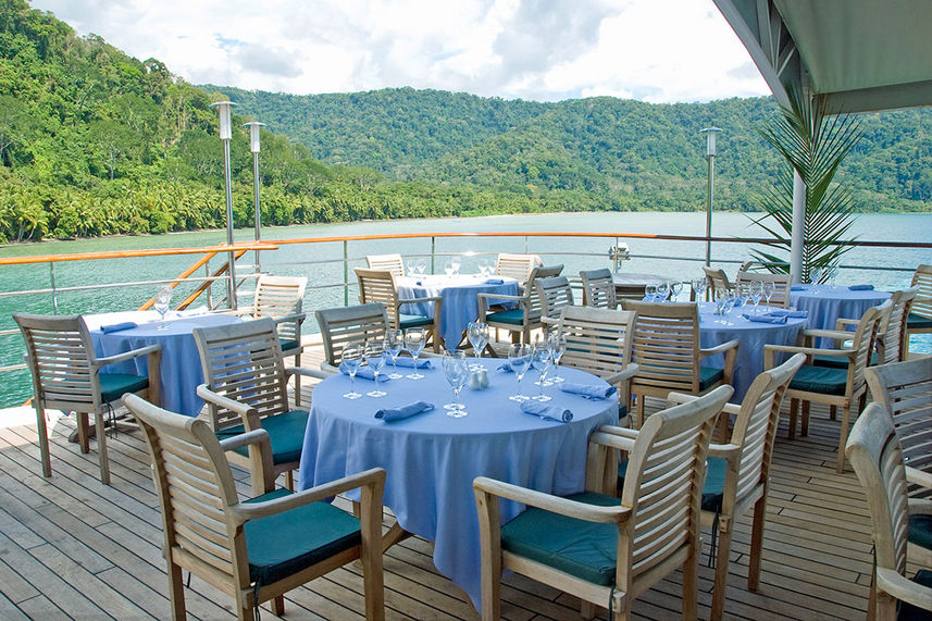 Comedor al Aire Libre - Caledonian Sky