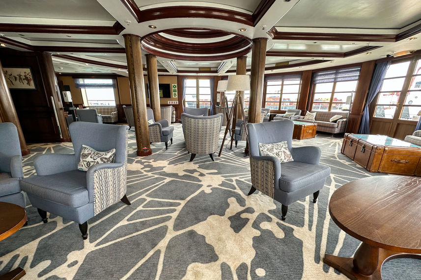 Salon interior - Caledonian Sky