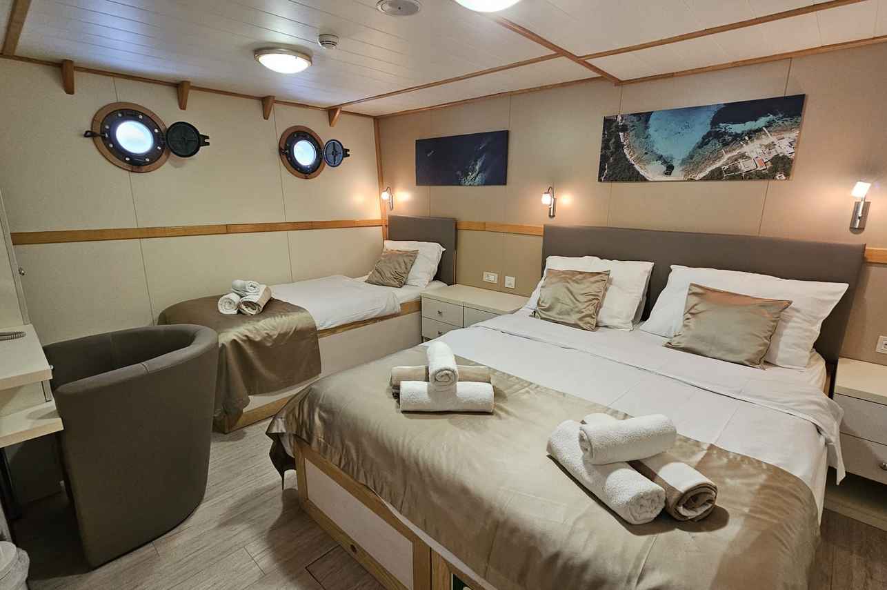 Katarina Line Deluxe - Adriatic Pearl Lower Deck Cabins