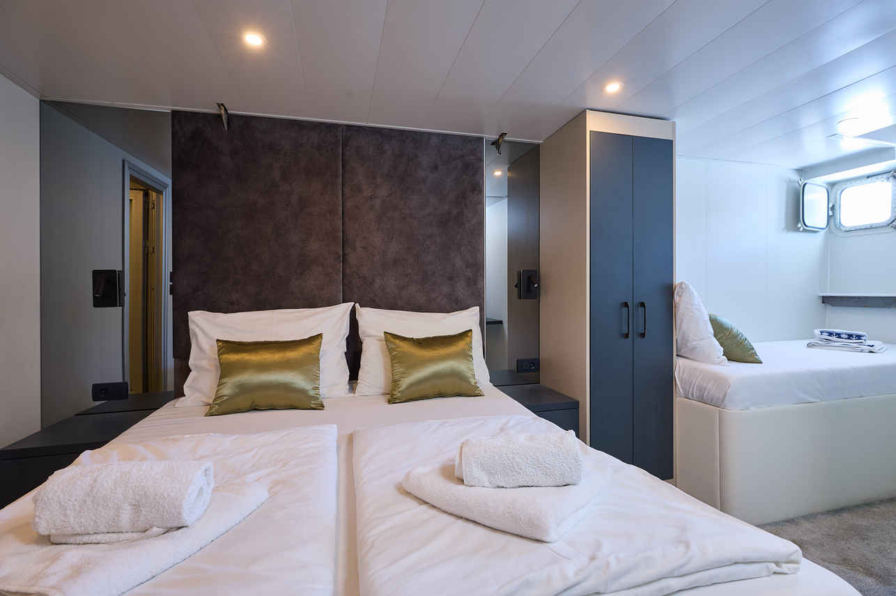 Cabina letto matrimoniale - Idriva Premium