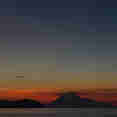 Sunset over Komodo National Park