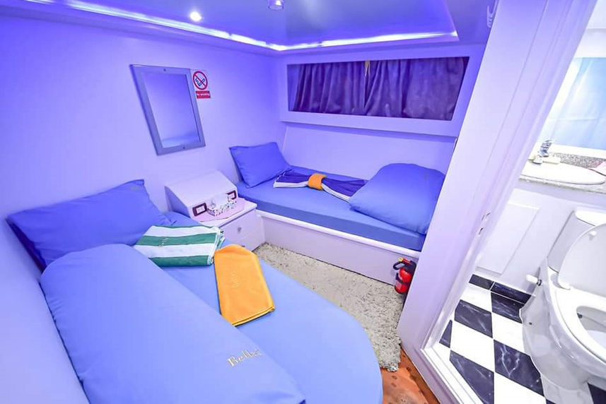 Two Single Beds Lower Deck