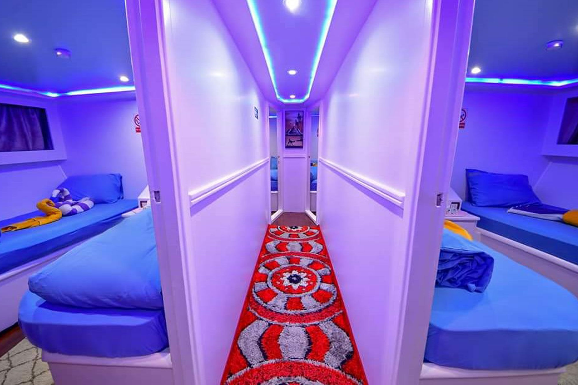 Two Single Beds Lower Deck