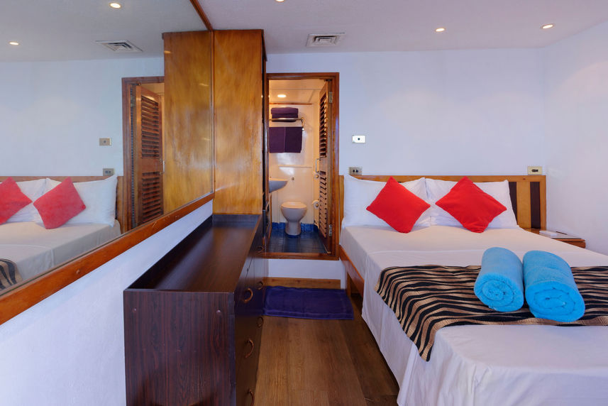 Cabina letto doppio - Yasawa Princess Cruises