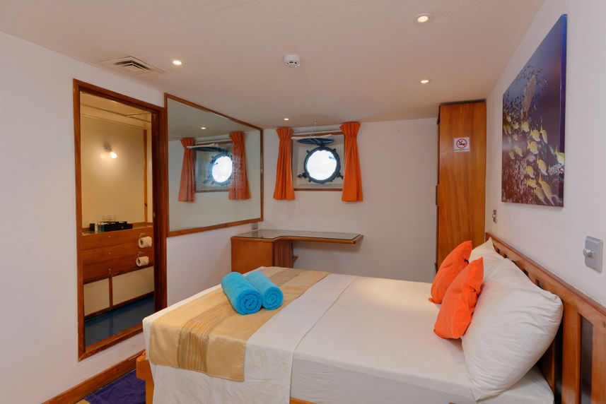 Cabina letto matrimoniale - Yasawa Princess Cruises