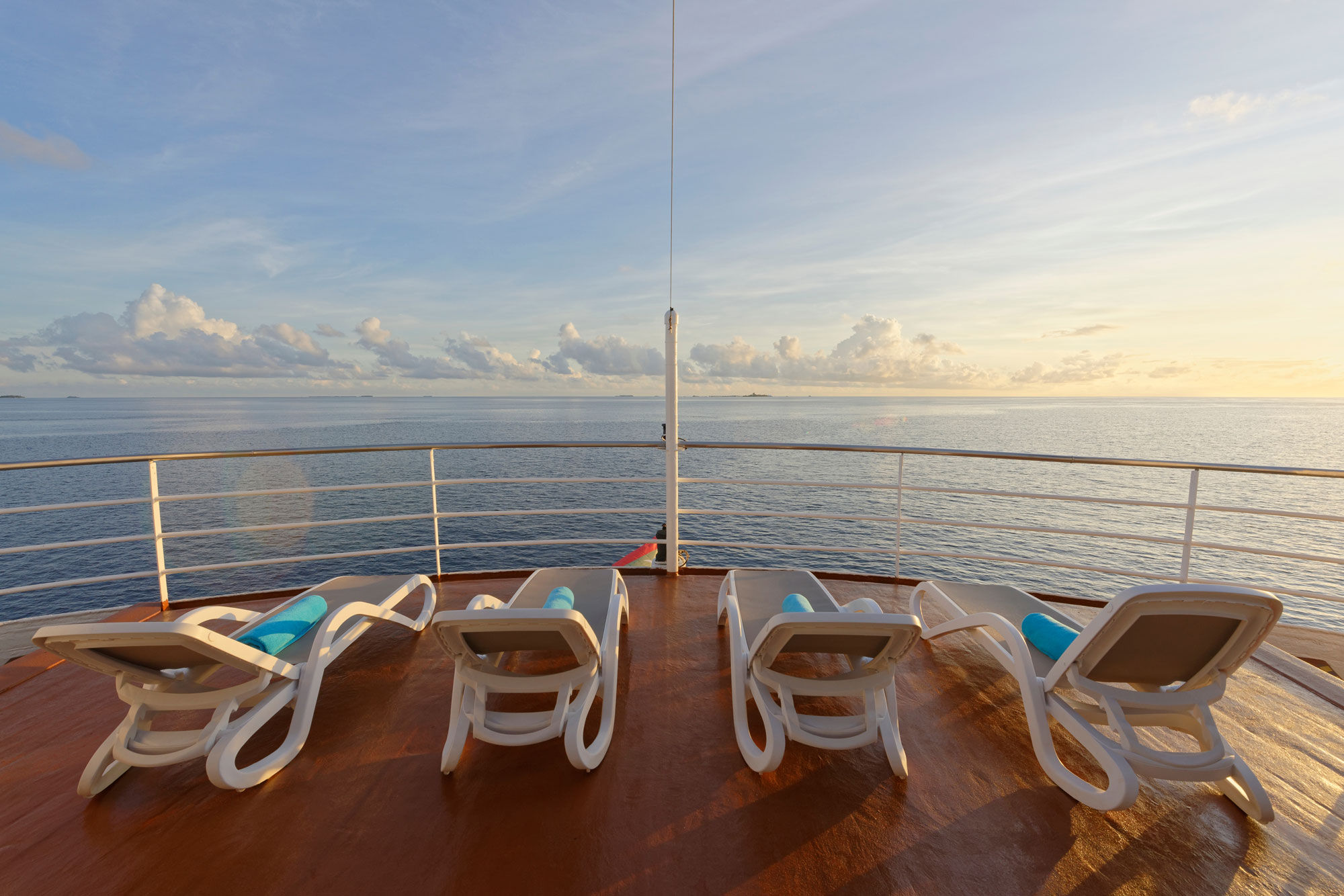 Sun Deck - Yasawa Princess Cruises