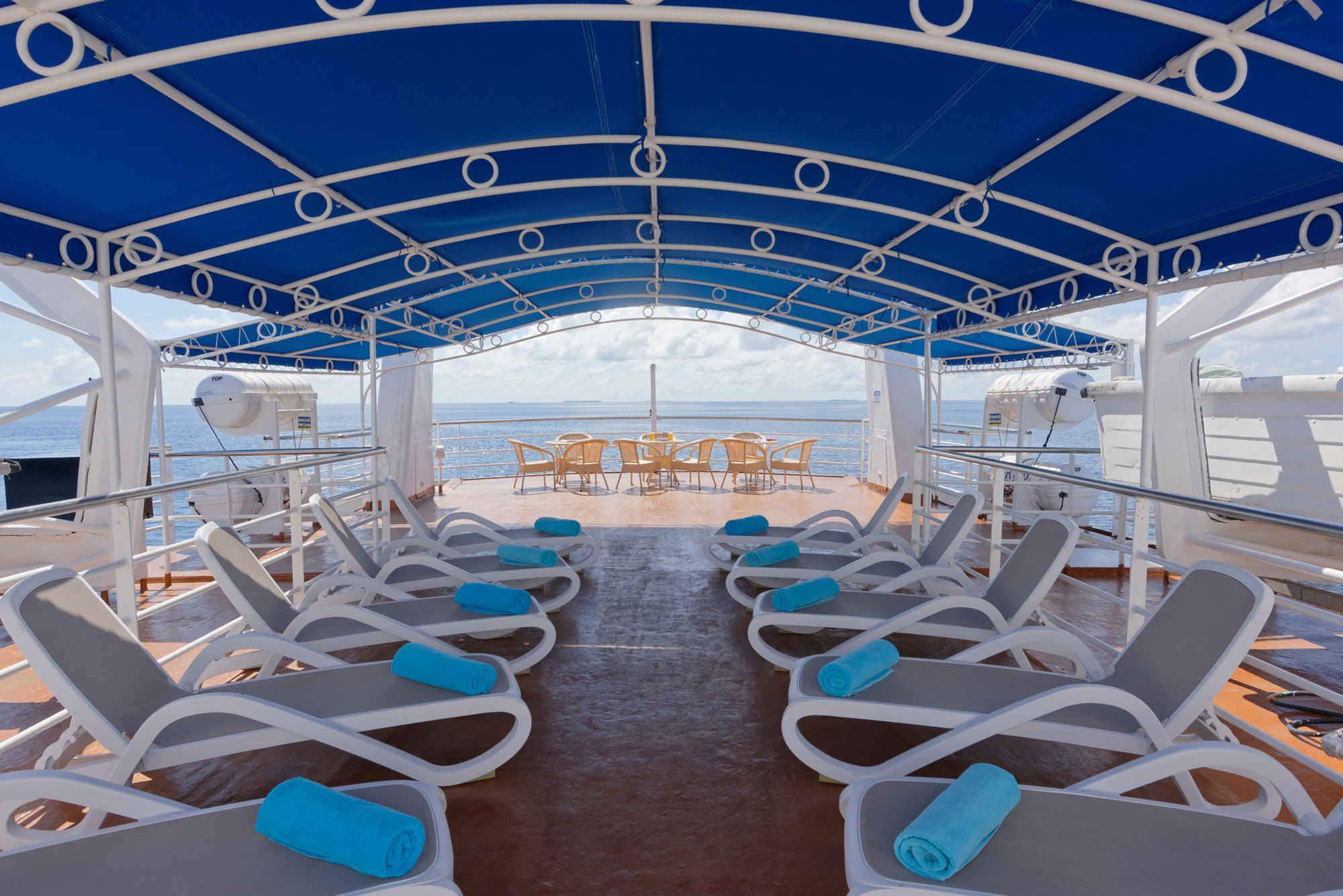 Terrasse - Yasawa Princess Cruises