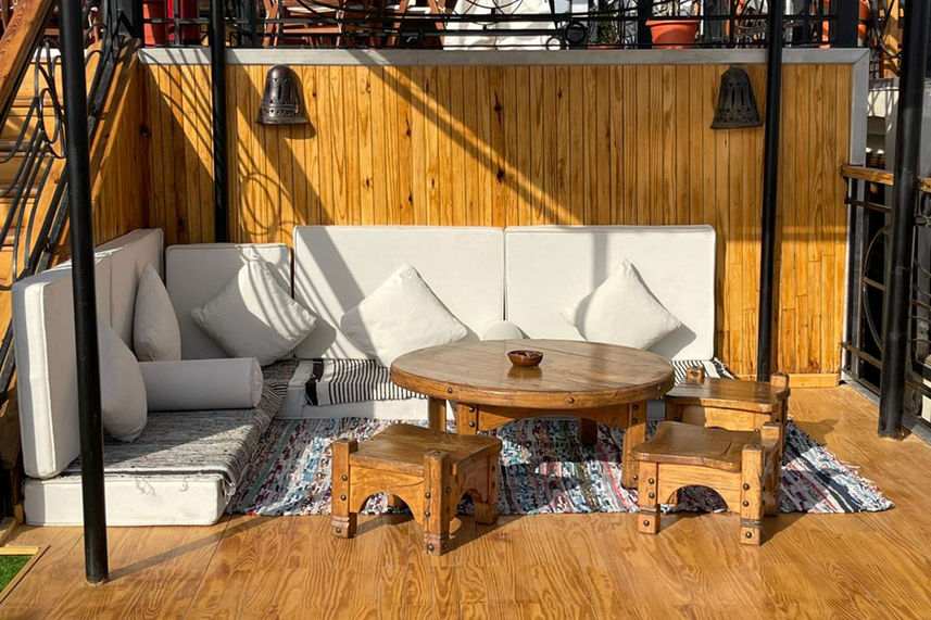 Merit Dahabiya II - Outdoor Lounge