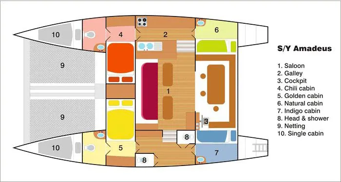 disposizione del ponte