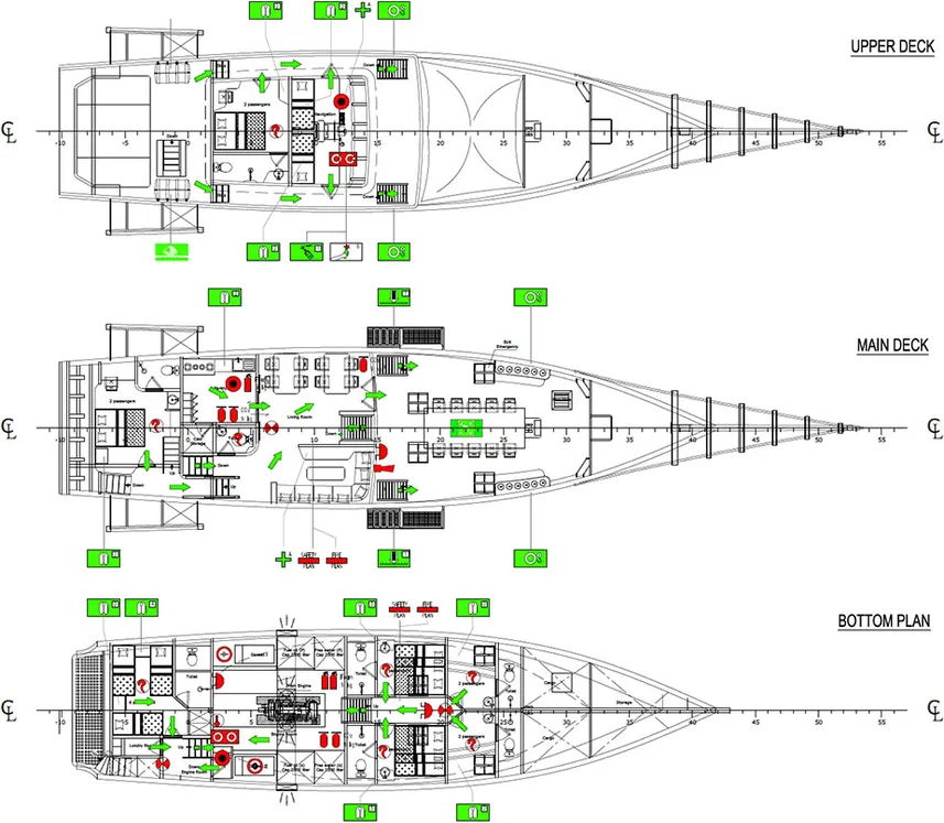 поэтажный план