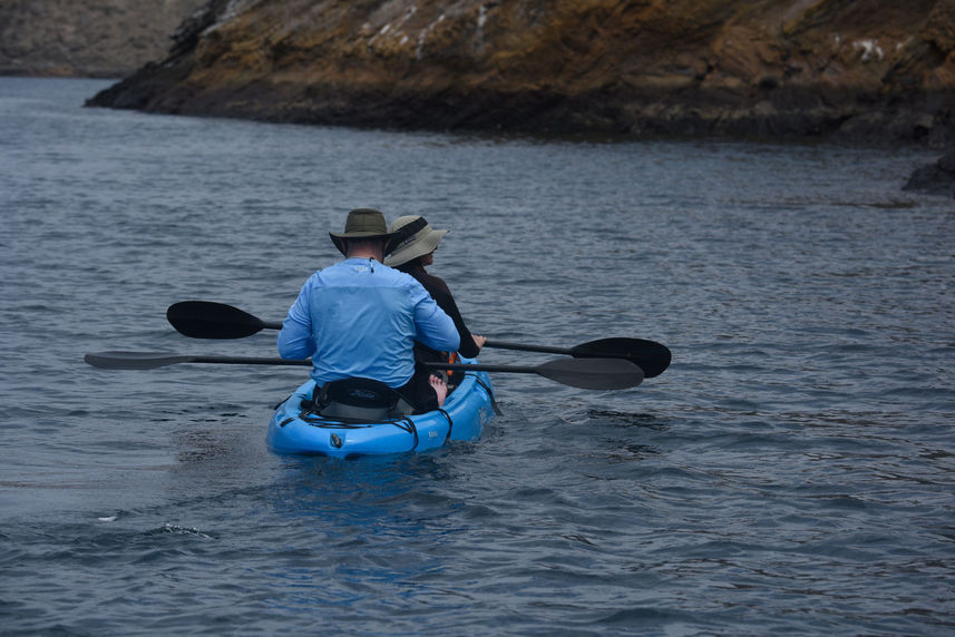 Kayak a bordo - Galaxy Sirius