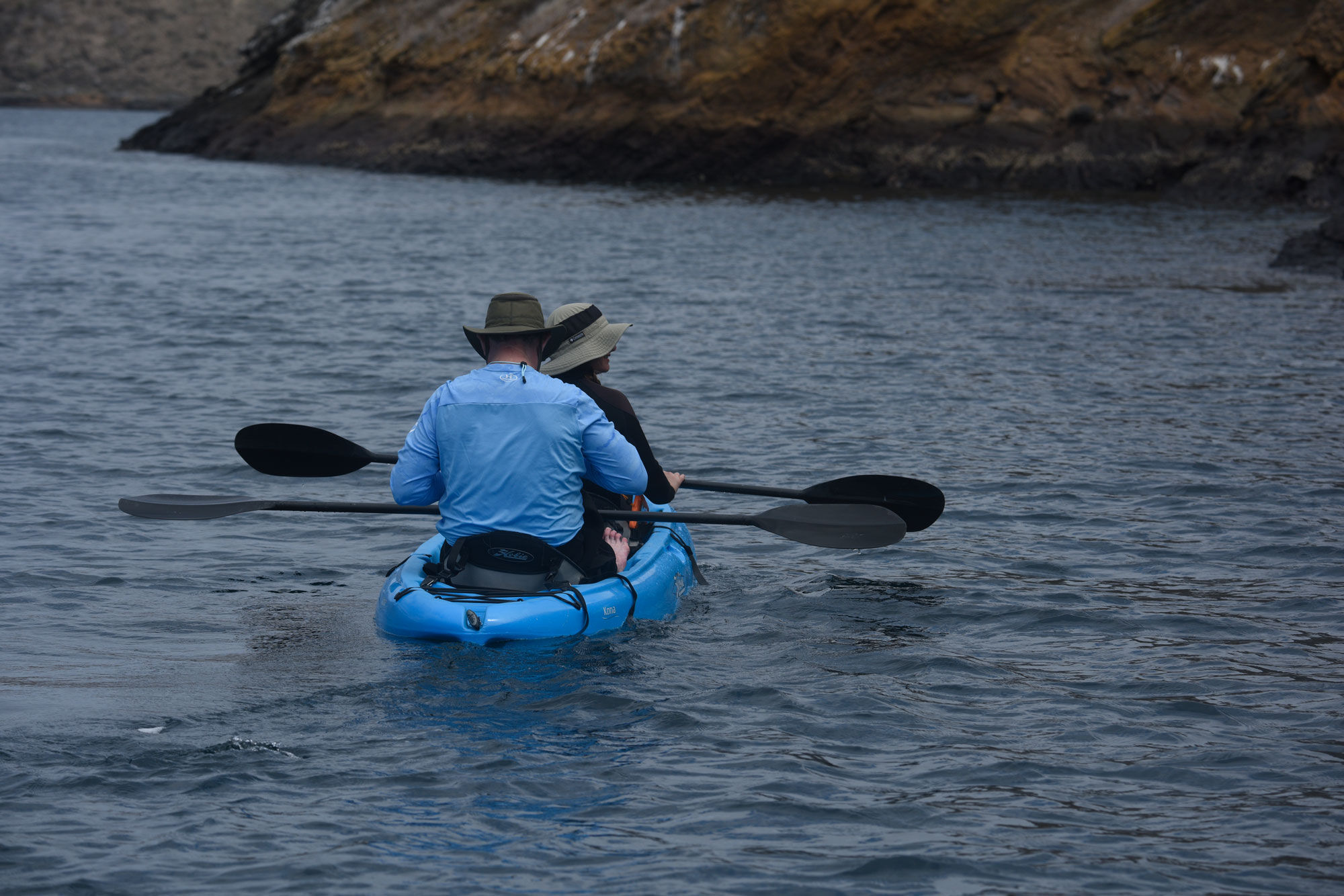 Onboard kayaks - Galaxy Sirius
