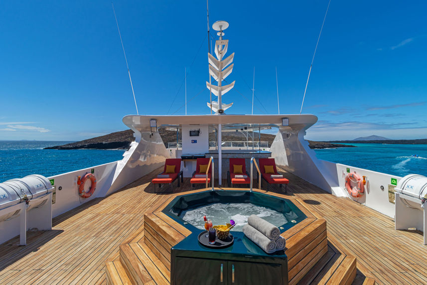 Terraza - Grand Queen Beatriz - Galapagos