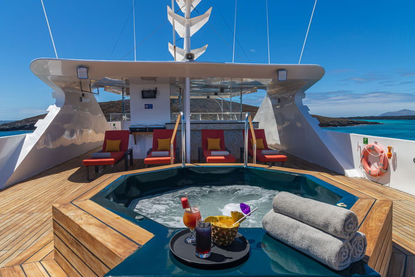 Sonnendeck - Grand Queen Beatriz - Galapagos