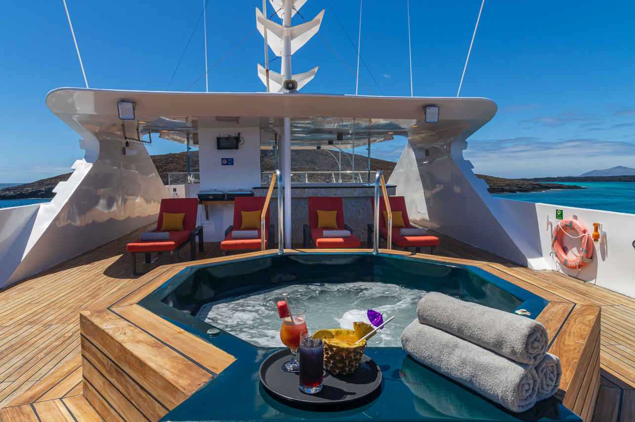 Sonnendeck - Grand Queen Beatriz - Galapagos