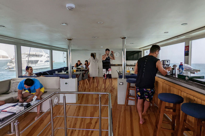 Salle à manger  - M/Y Seaduction