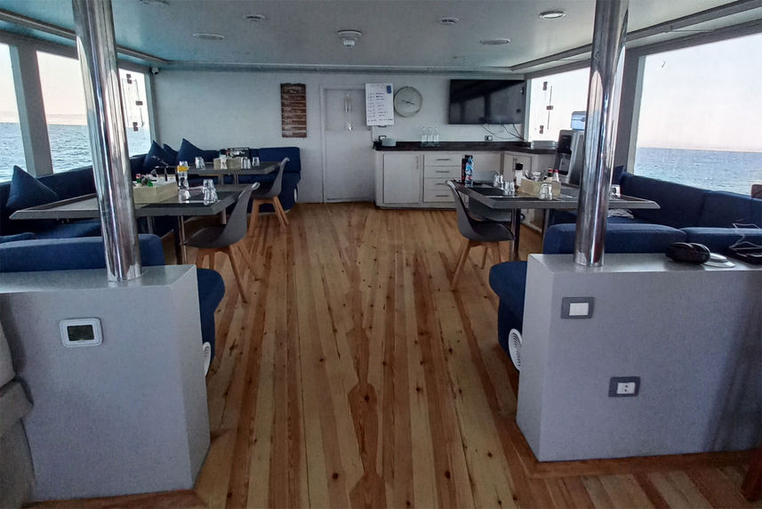 Salle à manger  - M/Y Seaduction