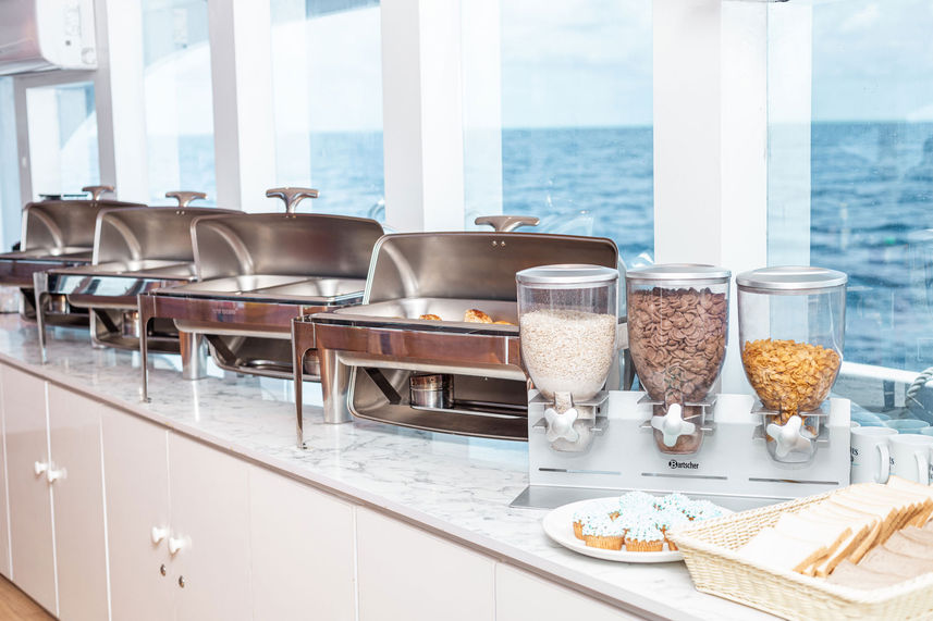 Comida a bordo - Maldives Legend Odyssey