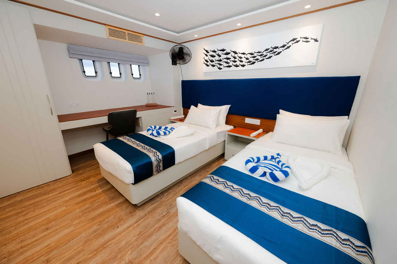 Cabine Dupla Solteiro - EcoPro Seascape